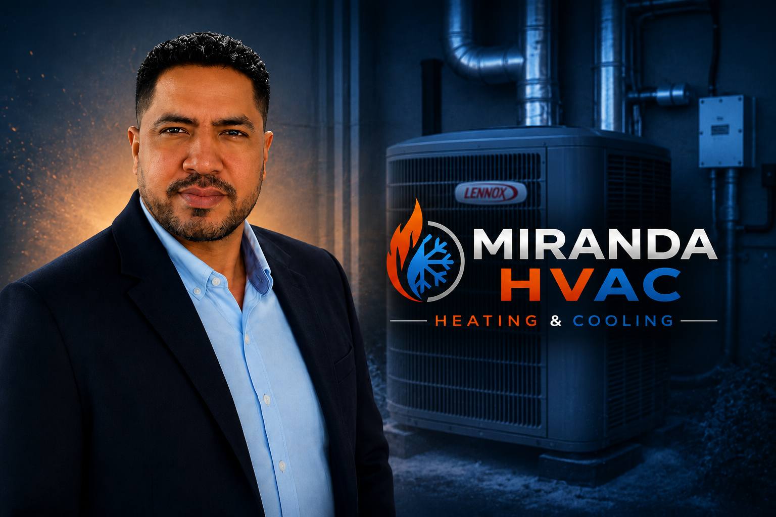 Erivelton Miranda, founder of Miranda HVAC